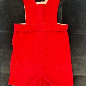 Kayce Hughes Red Corduroy Jon Jon/Shortall - Toddler Boy 2